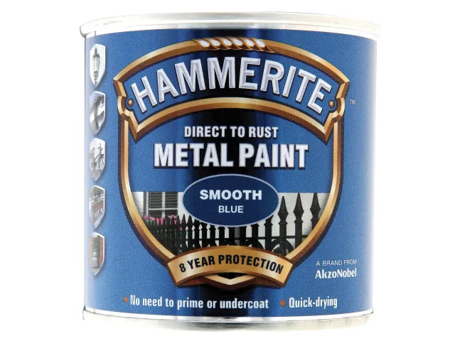 Direct To Metal Smooth Blue 250ml