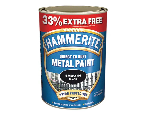 Direct To Metal Smooth Black 750ml + 33%