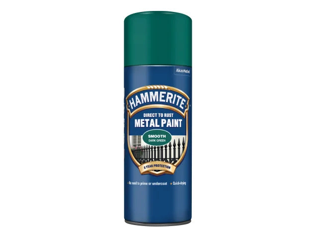 Smooth Finish Aerosol Dark Green 400ml