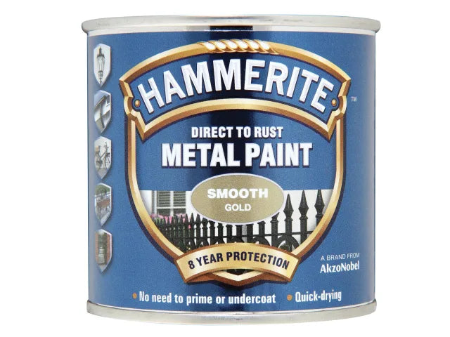 Direct To Metal Smooth Gold 250ml