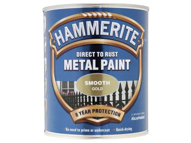 Direct To Metal Smooth Gold 750ml