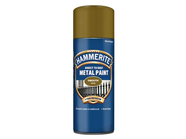 Smooth Finish Aerosol Gold 400ml