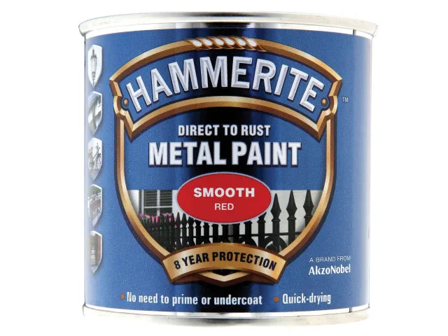 Direct To Metal Smooth Red 250ml