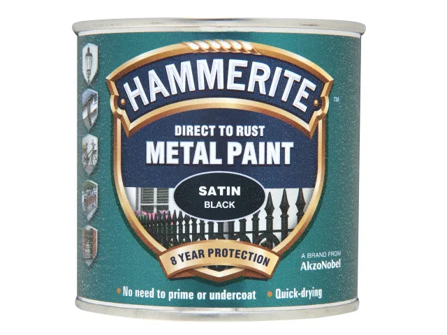 Satin Finish Black 250ml