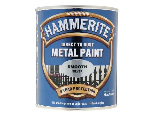 Direct To Metal Smooth Silver 250ml