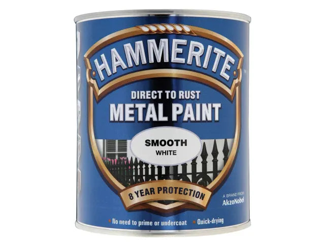 Direct To Metal Smooth White 750ml