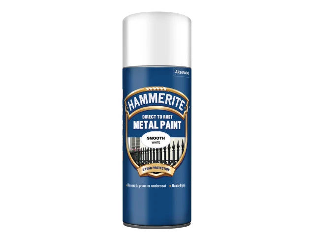 Smooth Finish Aerosol White 400ml