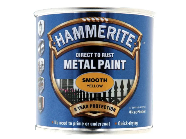 Direct To Metal Smooth Yellow 250ml