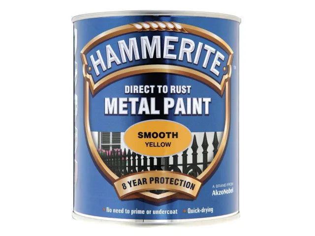 Direct To Metal Smooth Yellow 750ml