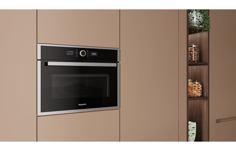 Hotpoint HMW47HMXUK B/I 900W Microwave & Grill - St/Steel