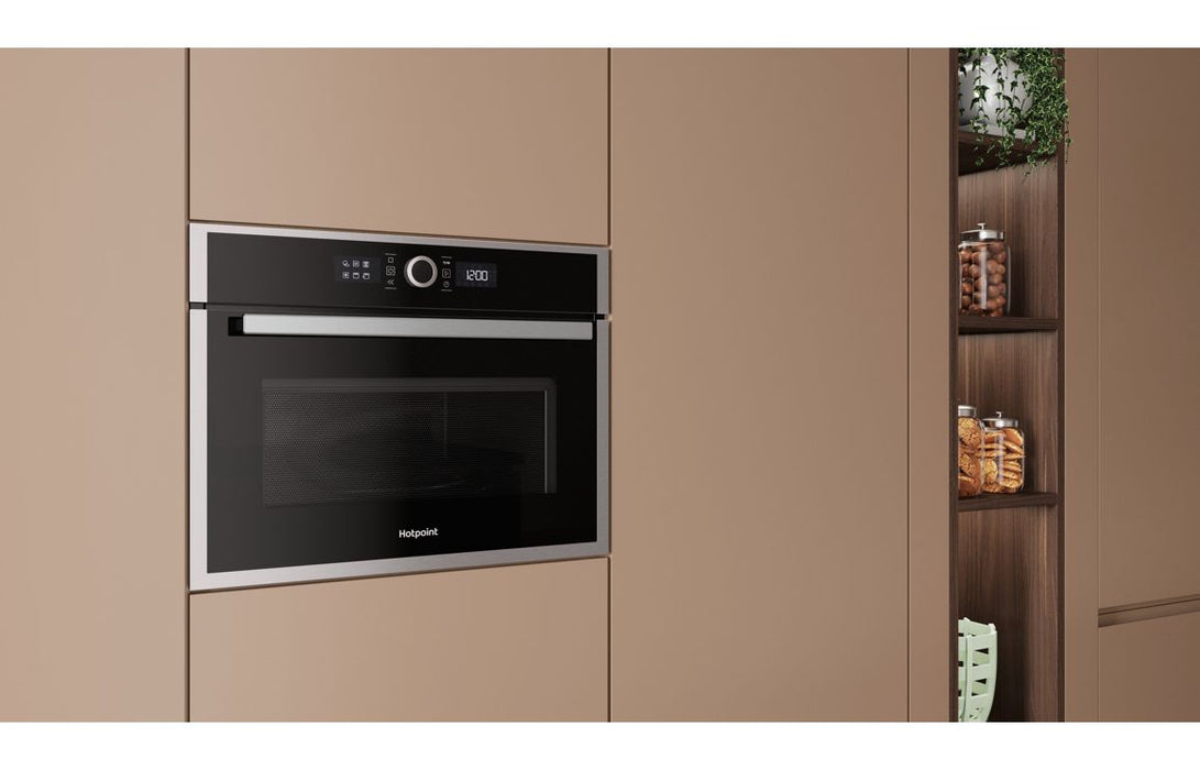 Hotpoint HMW47HMXUK B/I 900W Microwave & Grill - St/Steel