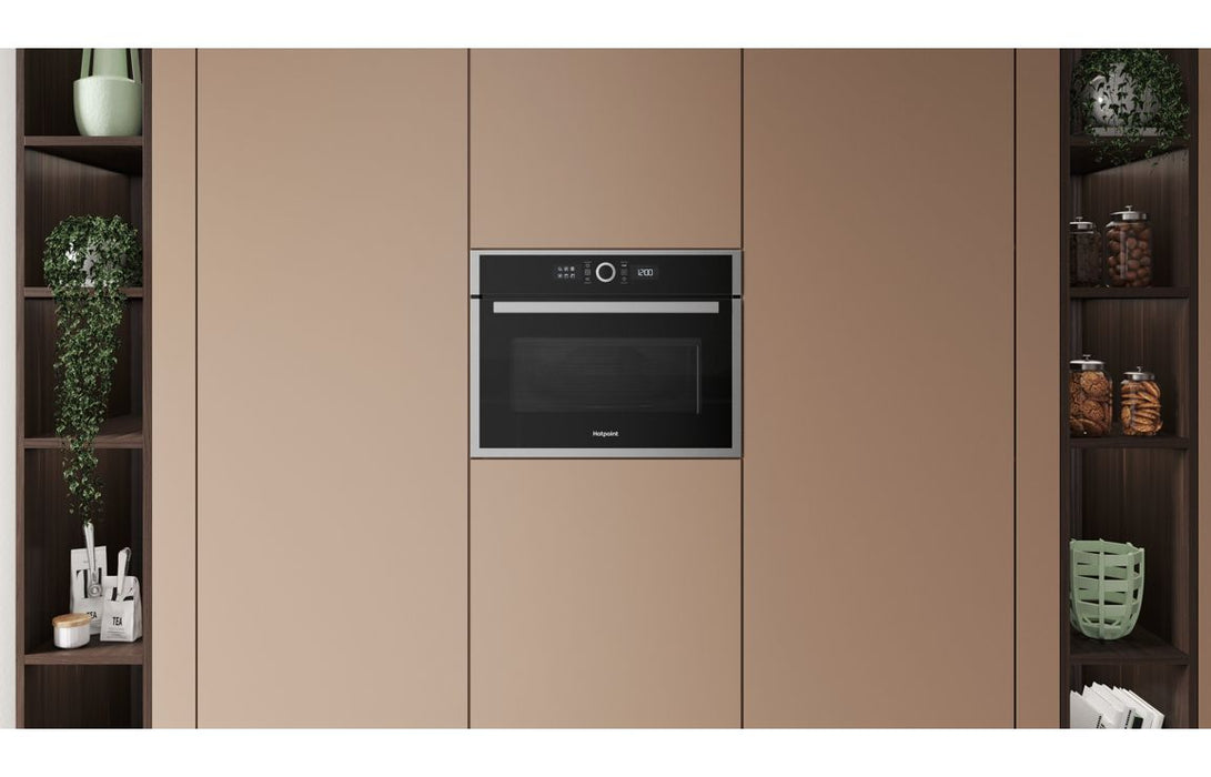 Hotpoint HMW47HMXUK B/I 900W Microwave & Grill - St/Steel