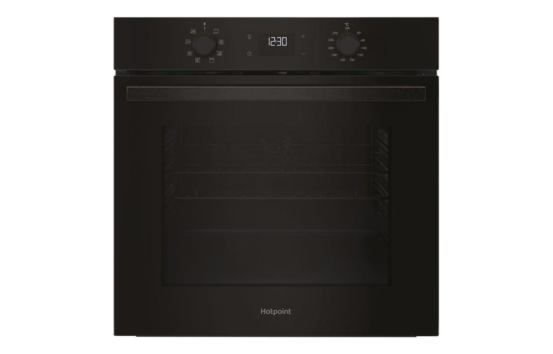 Hotpoint Class 2 HO3 K55C B UK Single Electric Oven - Black