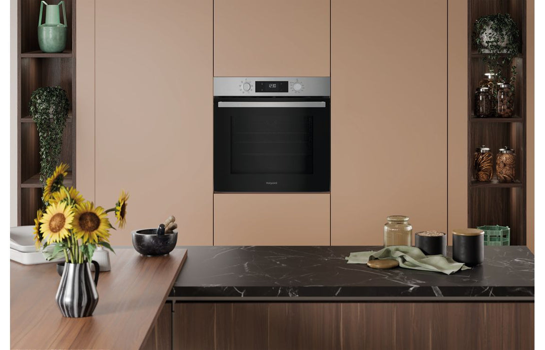 Hotpoint Class 2 HO3 K55H X UK Single Electric Oven - St/Steel