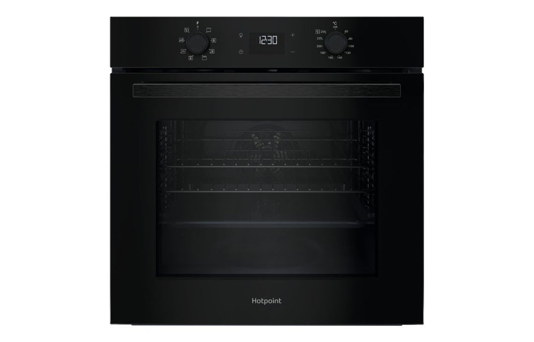 Hotpoint Class 2 HO 455H B UK Single Electric Oven - Black