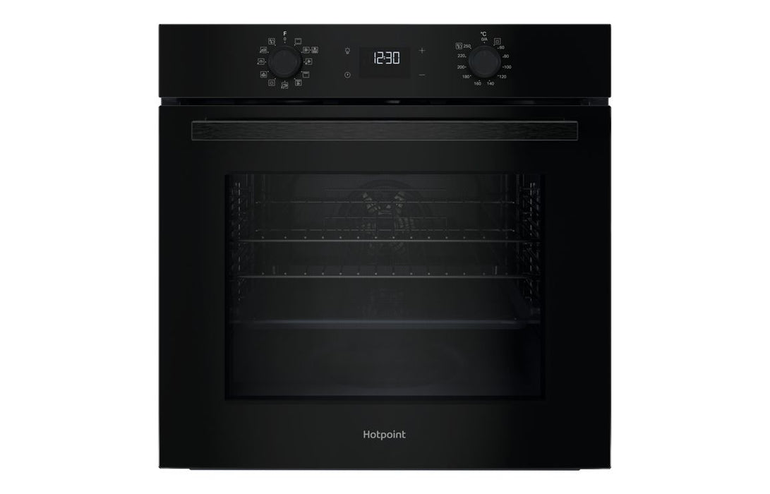 Hotpoint HO 458H B UK Single Electric Oven - Black