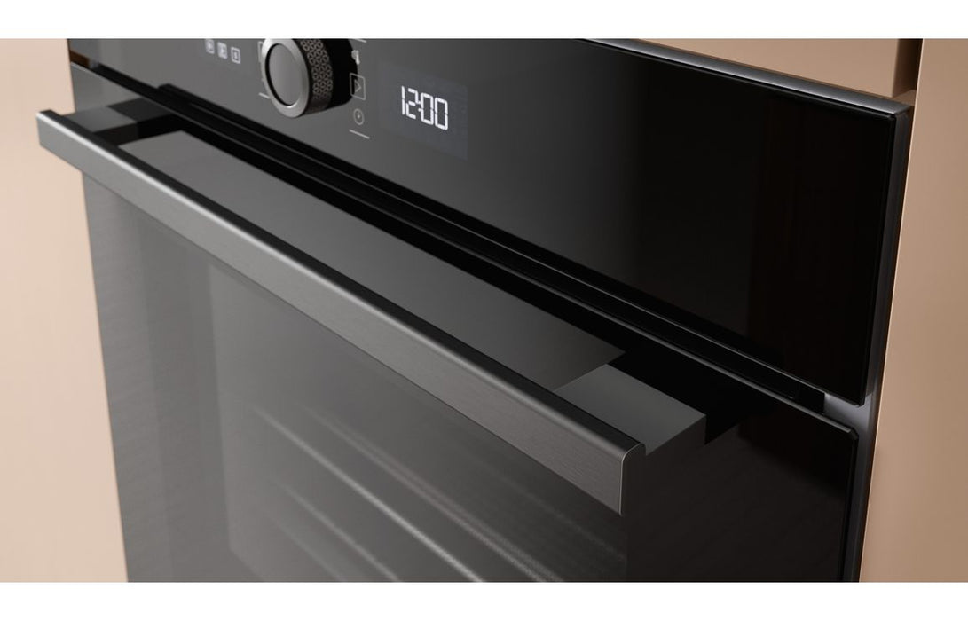 Hotpoint Class 4 HOI4S8PM0BUK Single Pyrolytic Oven - Black