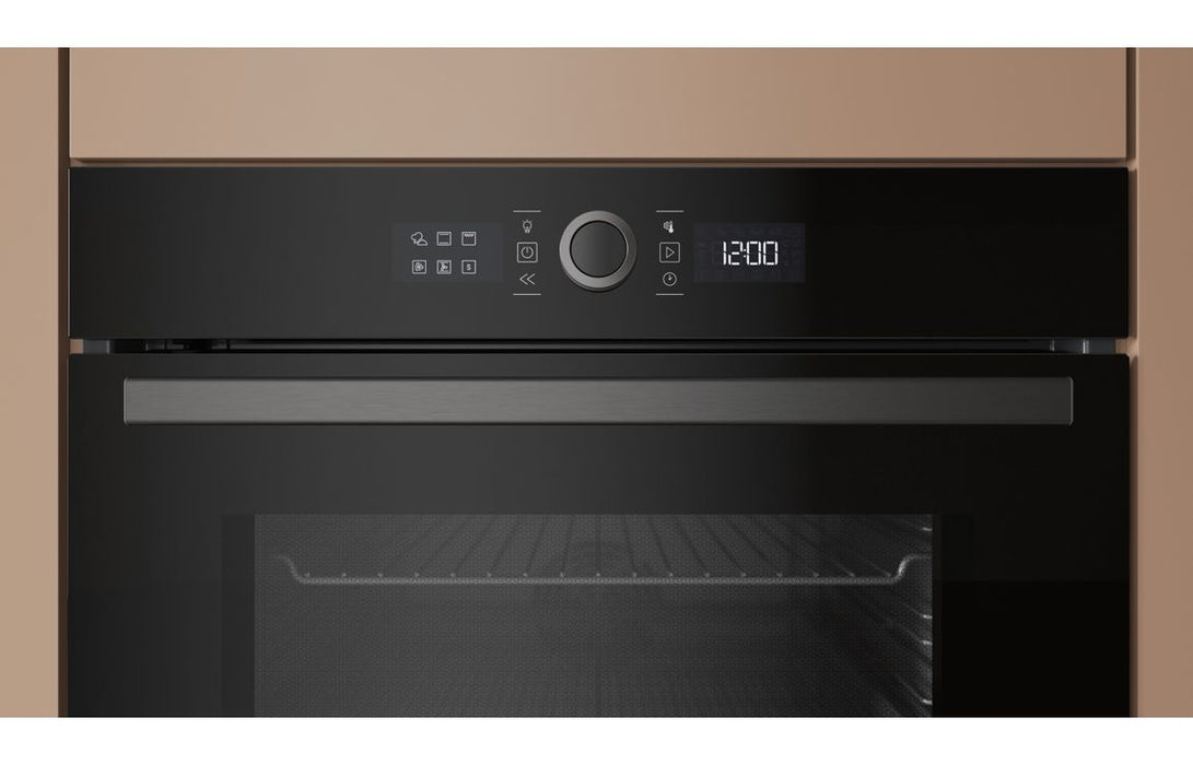 Hotpoint Class 4 HOI4S8PM0BUK Single Pyrolytic Oven - Black