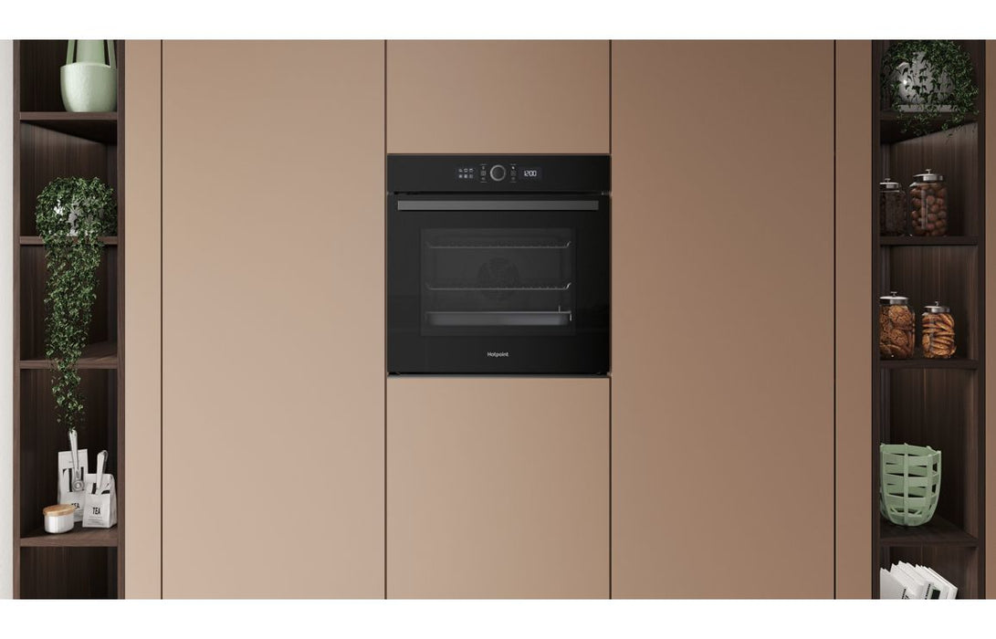 Hotpoint HOI5S8CM1BUK Single Electric Oven - Black