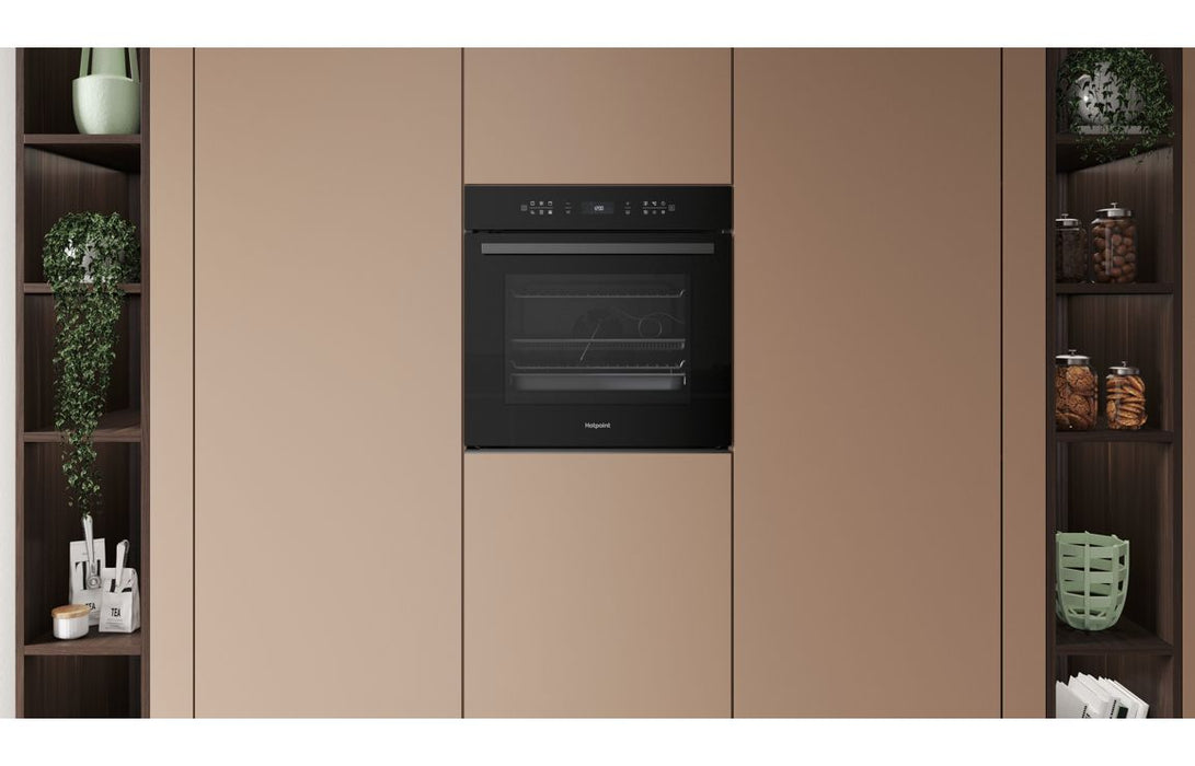 Hotpoint HOI78PHT1SBUK Single Electric Oven - Black