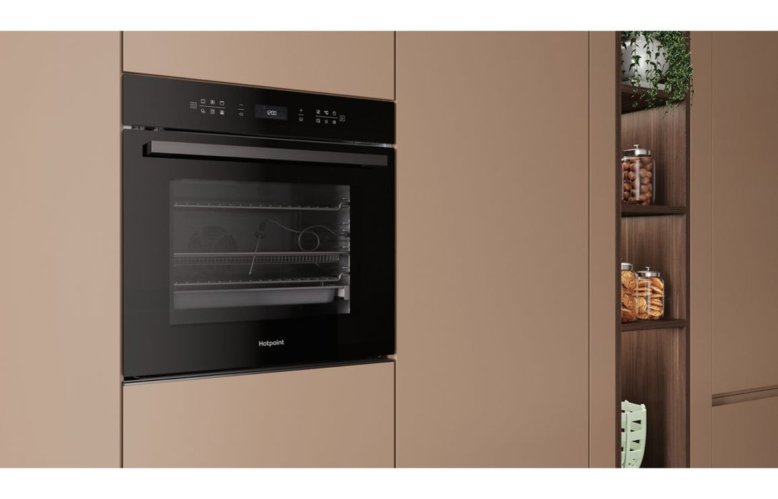 Hotpoint HOI78PPT1SBUK Single Pyrolytic Oven - Black