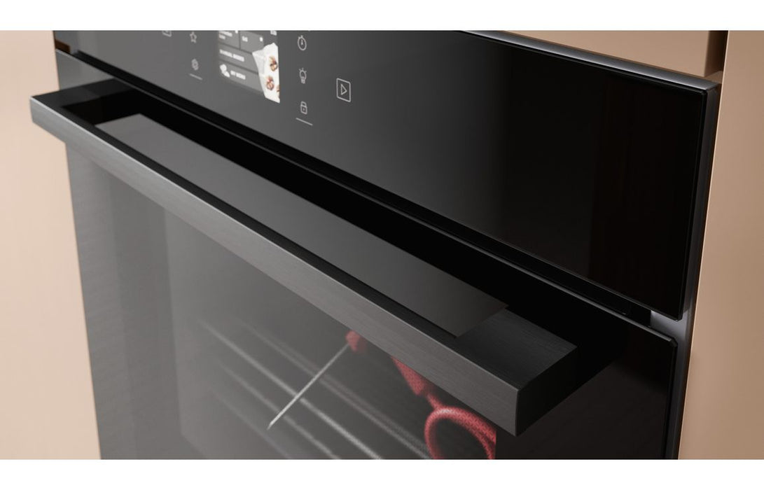 Hotpoint HOI98FPT2SBUK Single Pyrolytic Oven - Black