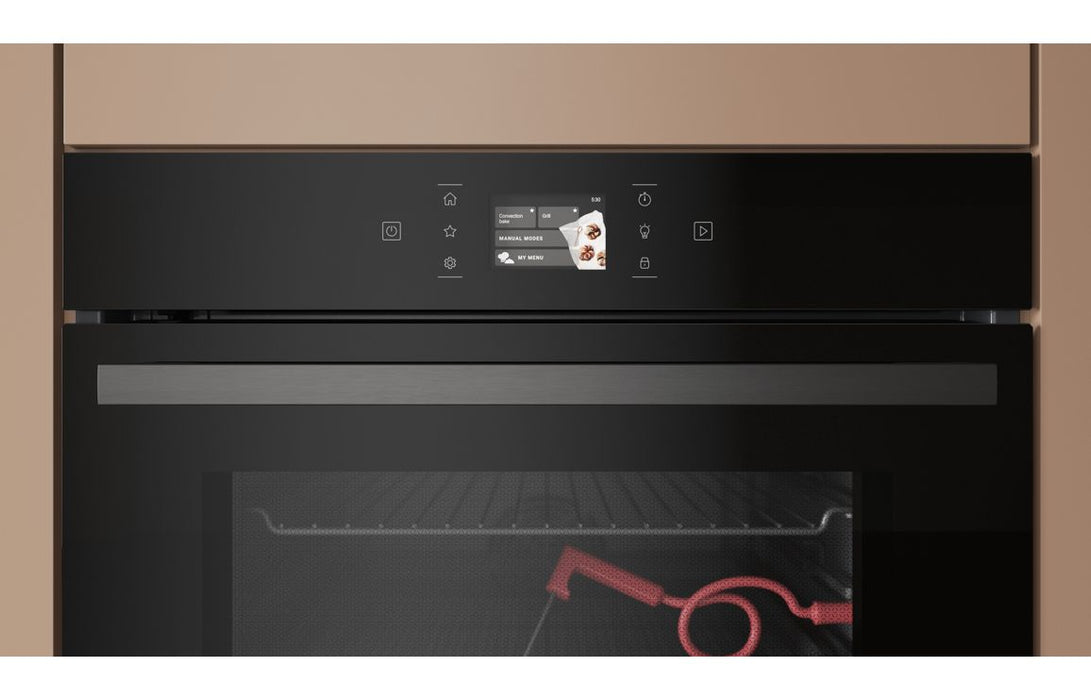 Hotpoint HOI98FPT2SBUK Single Pyrolytic Oven - Black
