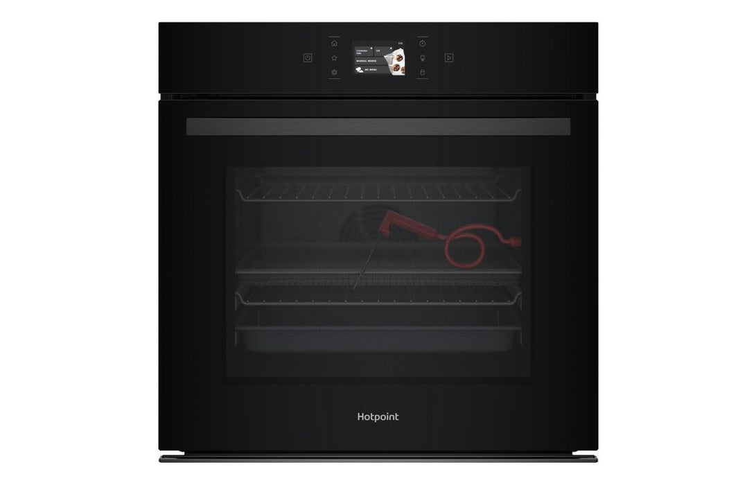 Hotpoint HOI98FPT2SBUK Single Pyrolytic Oven - Black