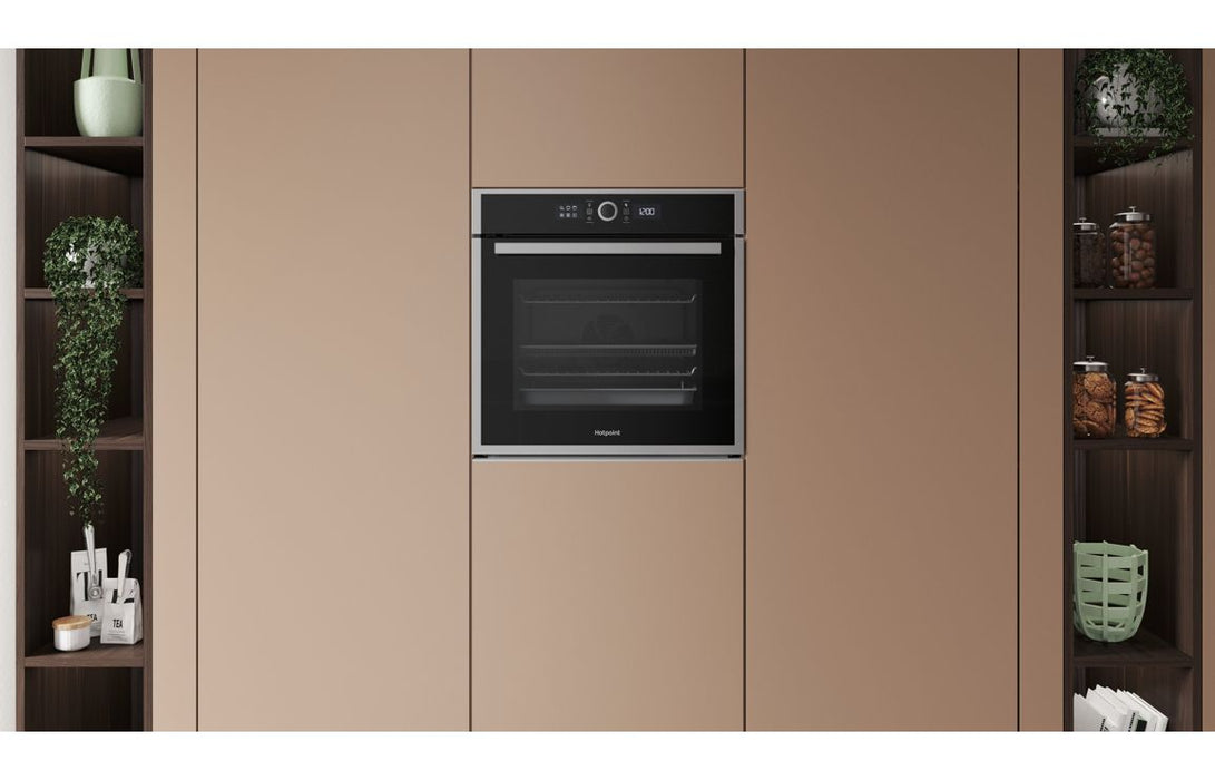 Hotpoint Class 4 HOIM4S8PM0XUK Single Pyrolytic Oven - St/Steel