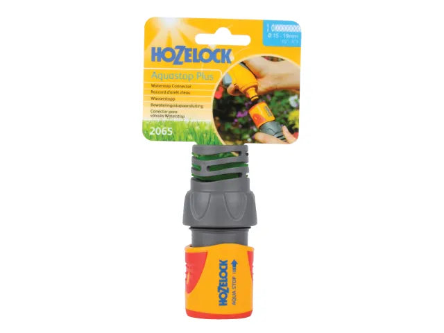 2065 AquaStop Plus Hose Connector for 19mm (3/4in) Hose