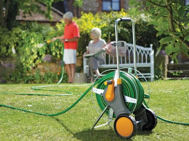 2460 90m Assembled Metal Hose Cart ONLY