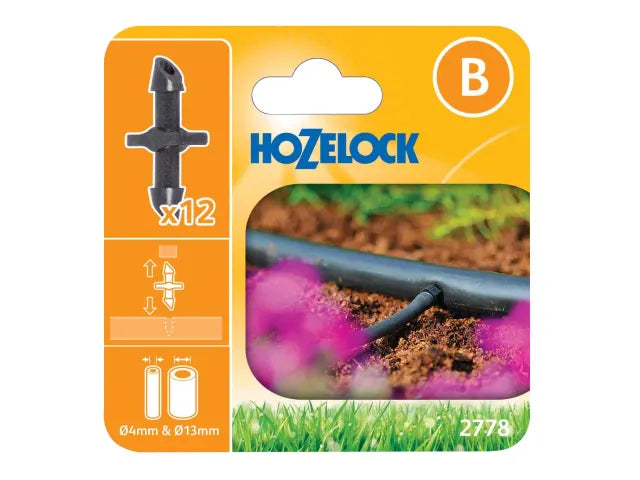 2778 Straight Connector 4mm (Pack 12)