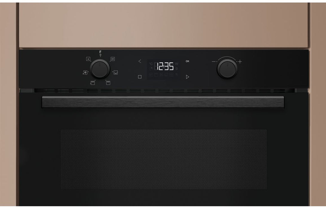 Hotpoint HPD254CRBUK B/I 1000W Microwave & Grill - Black