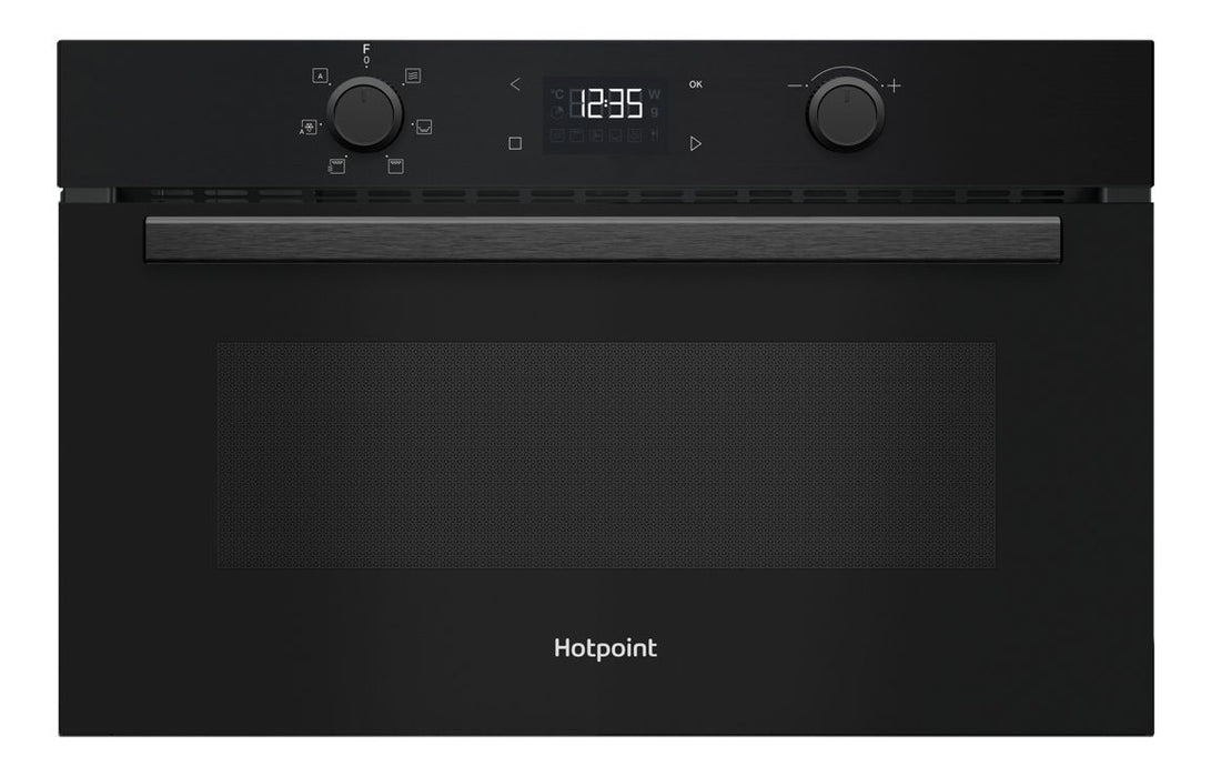 Hotpoint HPD254CRBUK B/I 1000W Microwave & Grill - Black