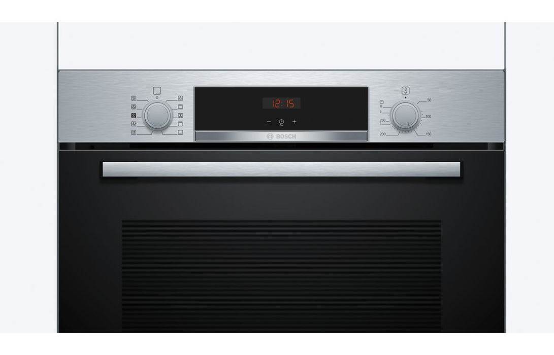 Bosch Series 4 HQA534BS3B Single Electric Oven w/Added Steam - St/Steel