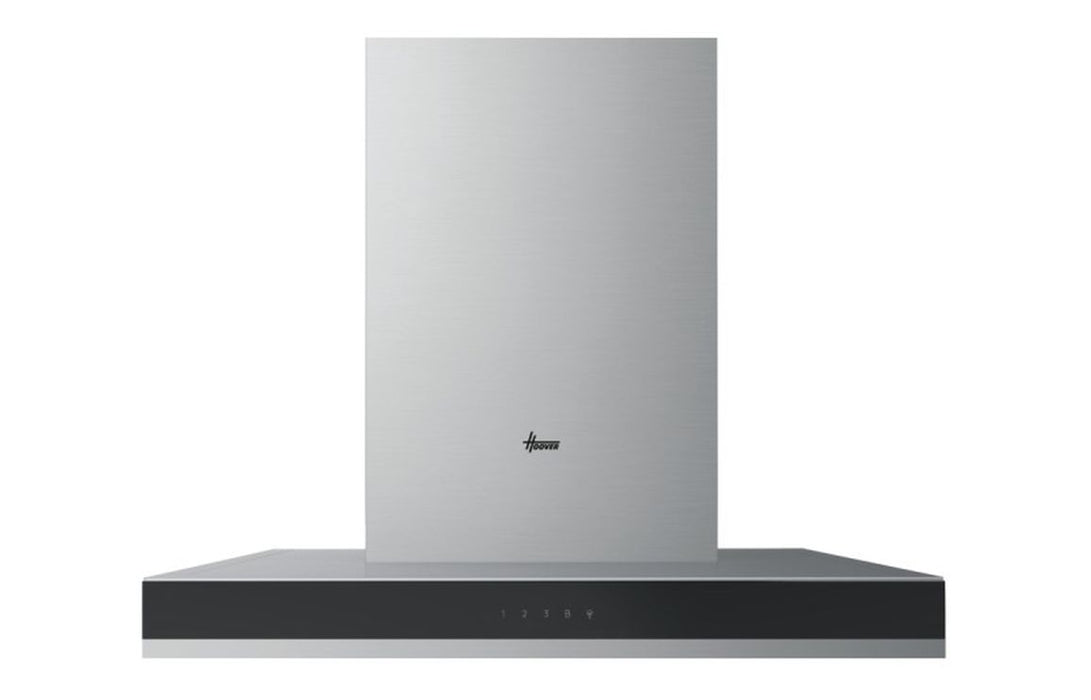Hoover HTS6CBH3X 60cm Island Hood - Black & St/Steel