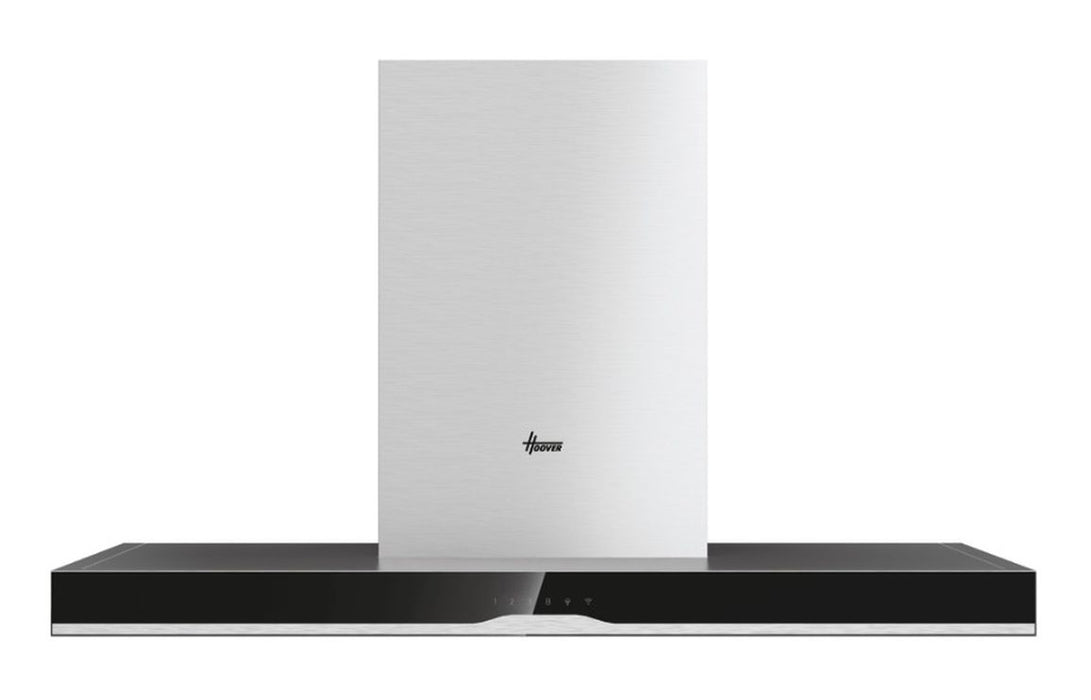 Hoover HTS9CBH5XWIFI 90cm Island Hood - Black & St/Steel