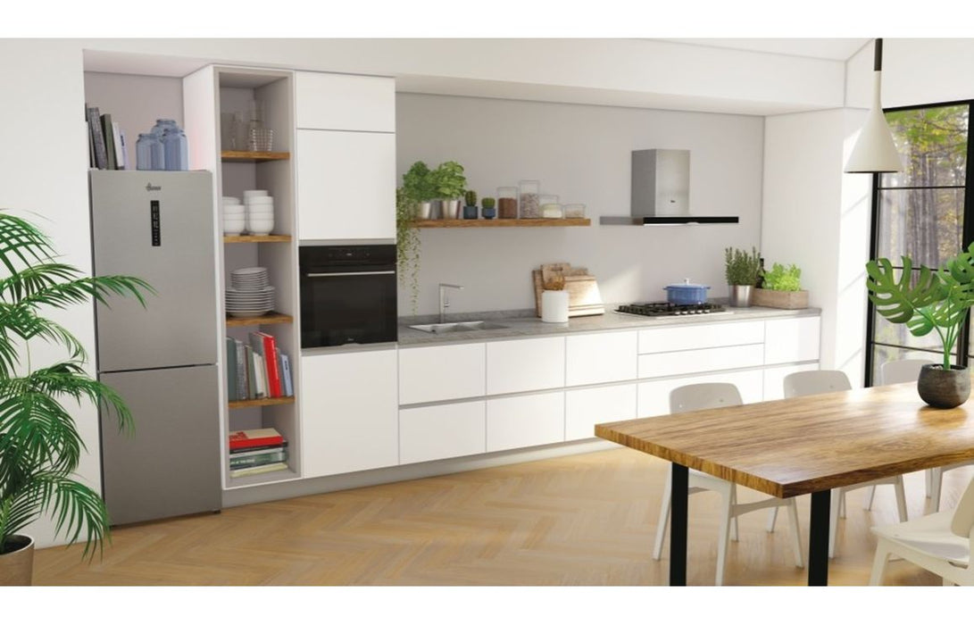 Hoover HTS9CBH5XWIFI 90cm Island Hood - Black & St/Steel