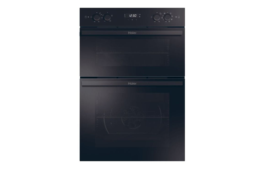Haier HWO9M2M5B Double Electric Oven - Black