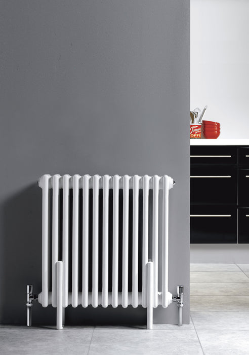 Colosseum White 605mm x 600mm Vertical Column Radiator