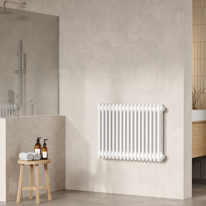 Colosseum White 777 x 600mm Vertical Column Radiator