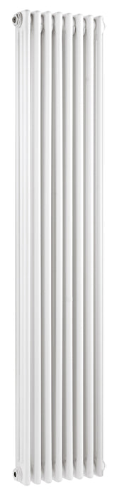 Colosseum White 1800mm x 376mm Vertical Column Radiator