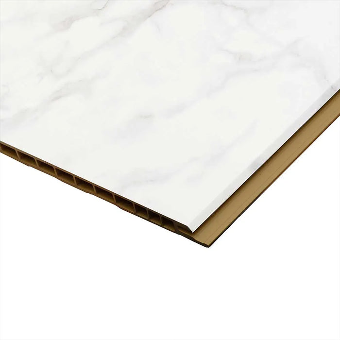 Hardex V Groove Marble White