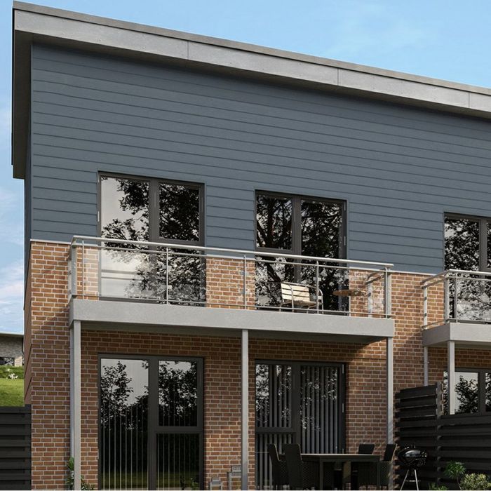 Hardie Plank Boothbay Blue Lifestyle 