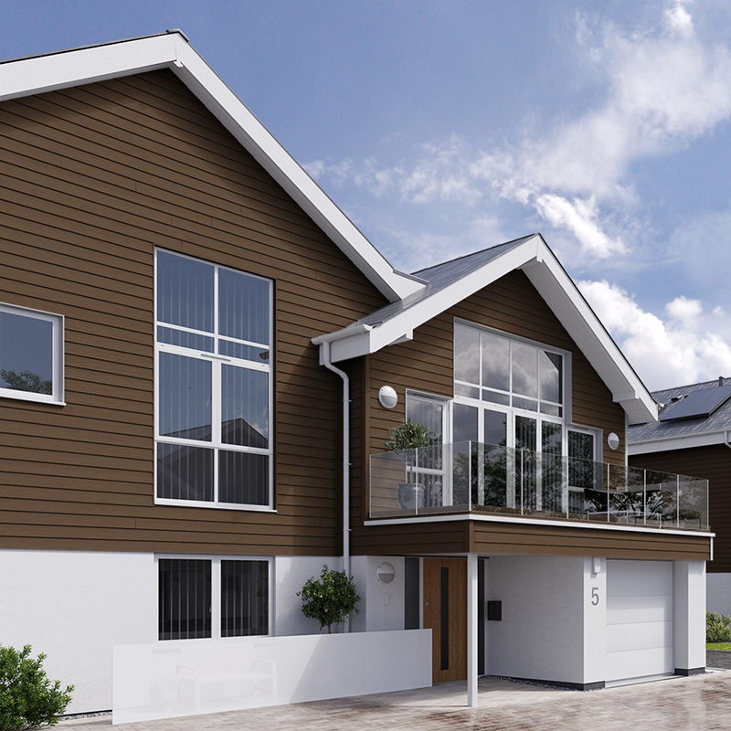 Hardie Plank Chestnut Brown Lifestyle 