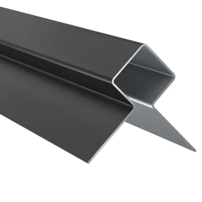 Hardie Plank External Corner - Midnight Black