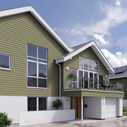 Hardie Plank Heathered Moss Lifestyle 