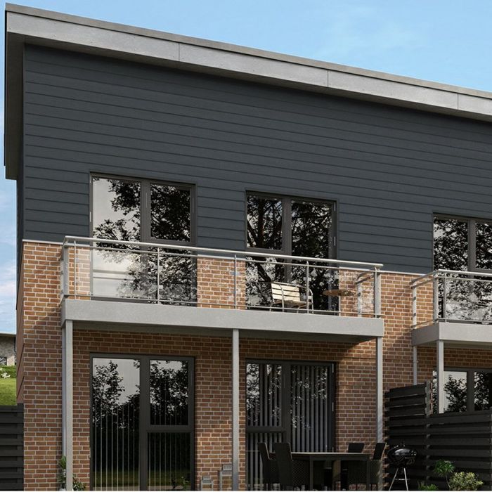 Hardie Plank Iron Grey Lifestyle 