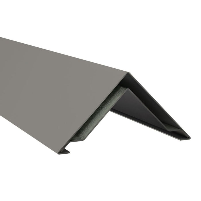 Hardie VL Plank 2-part Corner Profile in Slate Grey
