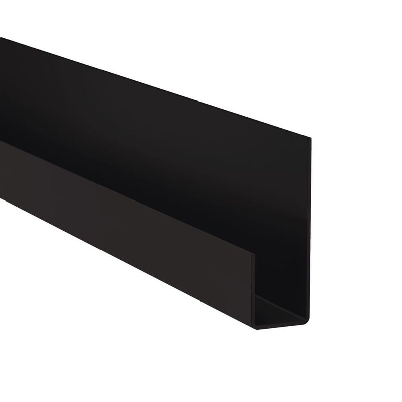 Hardie VL Plank J Profile Trim in Midnight Black